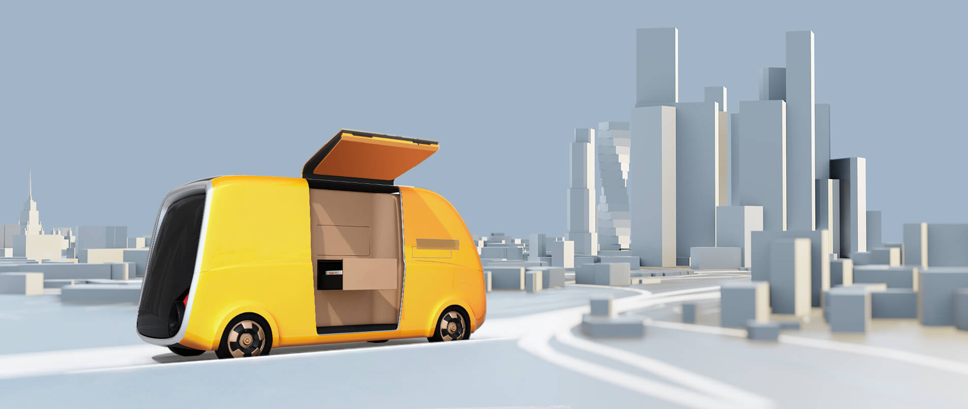 mg不朽情缘官网助力无人配送车解急难